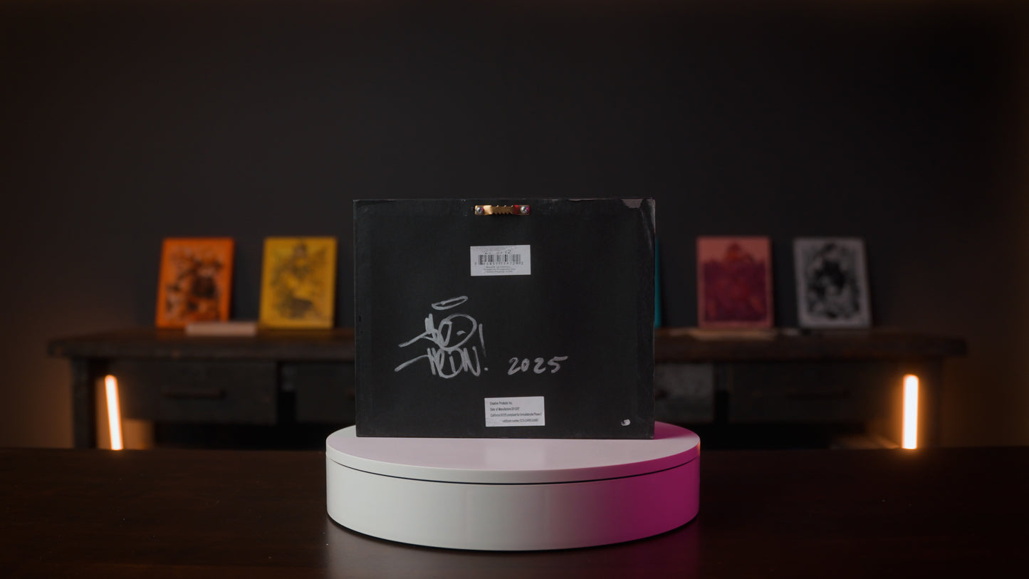 "The Deer Hunt" Canvas texture print