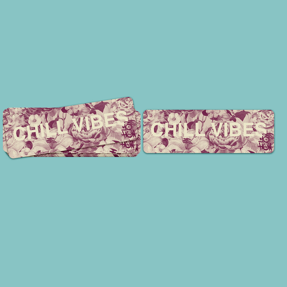 Chill Vibes- Die Cut Sticker- 6" x 2"