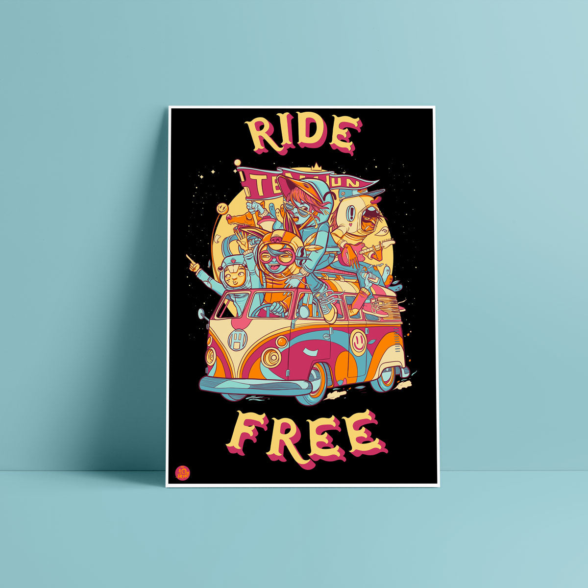 "Ride Free" Print