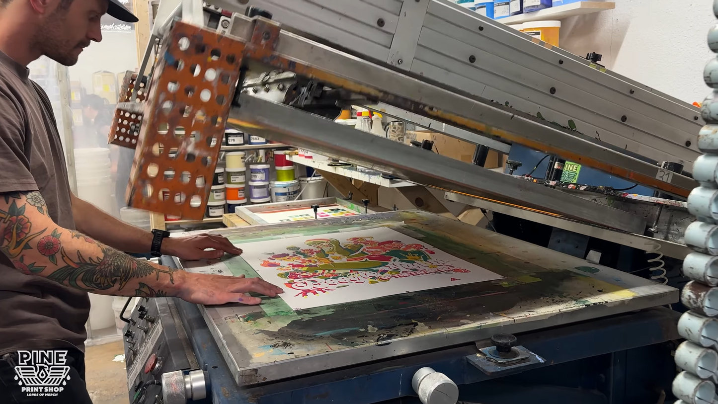 "Boogie Nights of the Living Dead" - 18" x 24" - Limited Edition Silk Screen Print