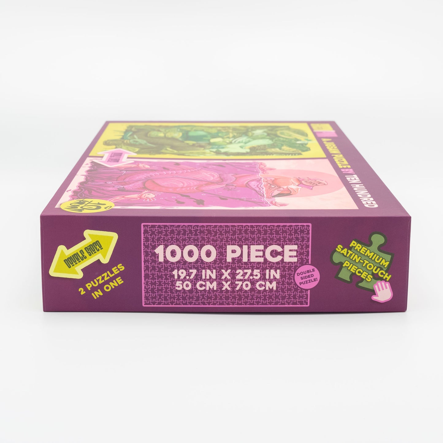 Pink/Green Jigsaw Puzzle
