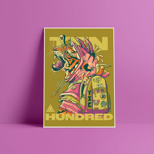 "Tiger Pack" Print