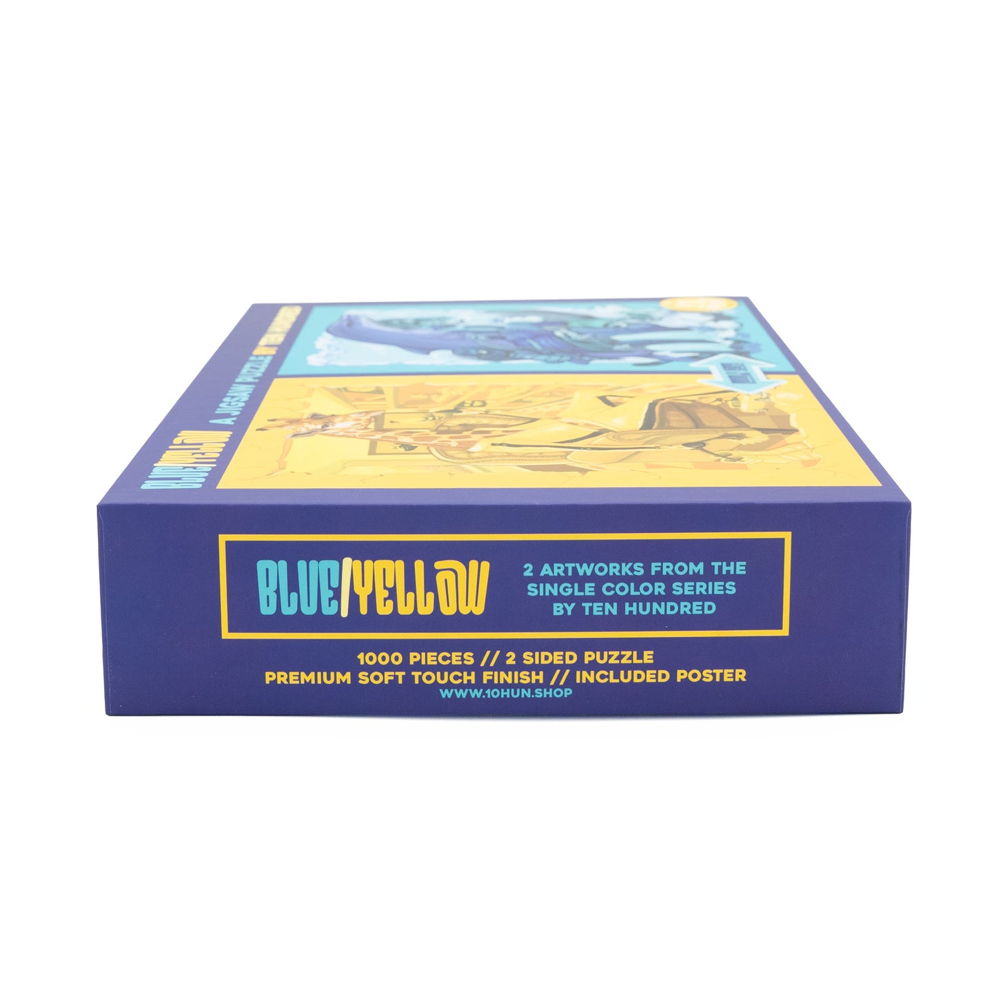 Blue/Yellow Jigsaw Puzzle