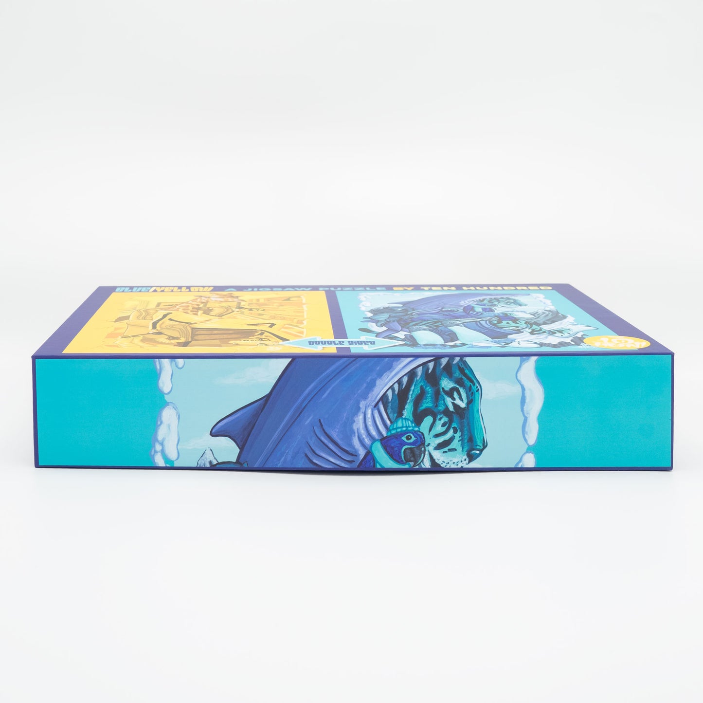 Blue/Yellow Jigsaw Puzzle