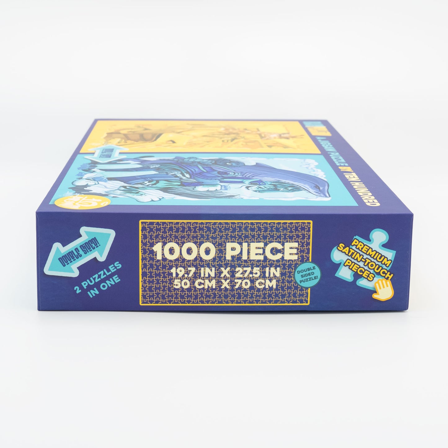 Blue/Yellow Jigsaw Puzzle